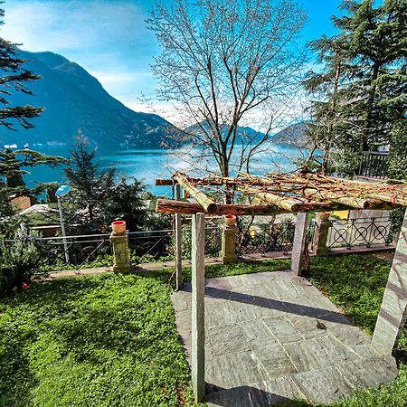 La Castignola Con Vista Lago Di Lugano E Giardino Condiviso Apartment Exterior photo