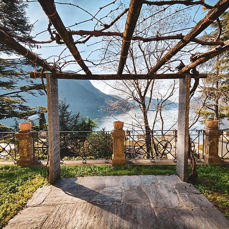 La Castignola Con Vista Lago Di Lugano E Giardino Condiviso Apartment Exterior photo