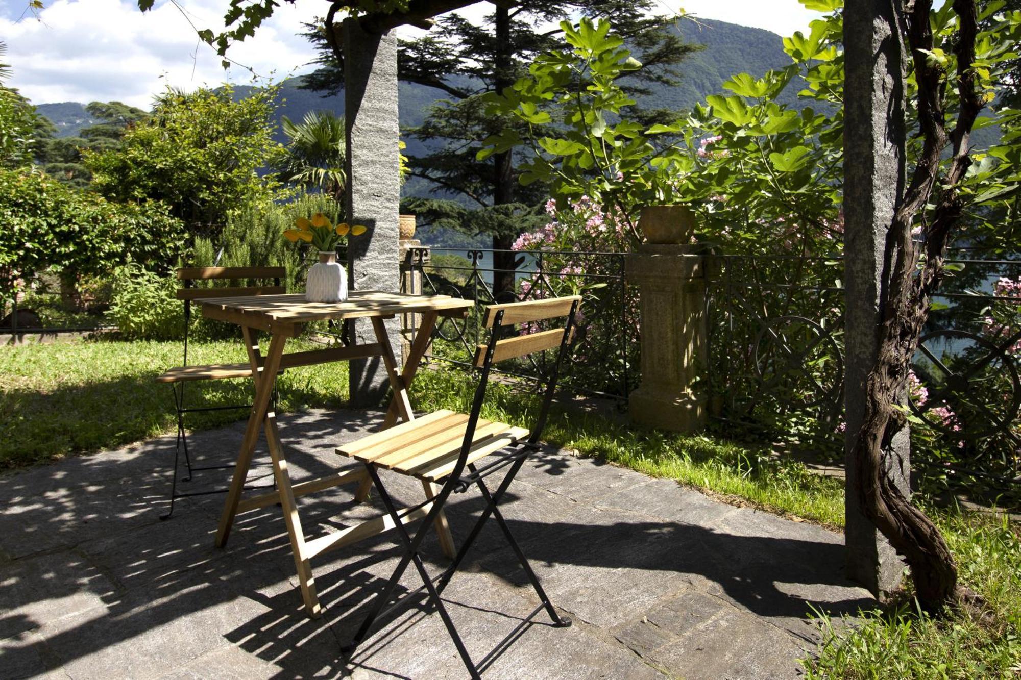 La Castignola Con Vista Lago Di Lugano E Giardino Condiviso Apartment Exterior photo